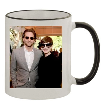 Bradley Cooper 11oz Colored Rim & Handle Mug