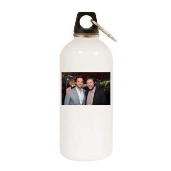 Bradley Cooper White Water Bottle With Carabiner