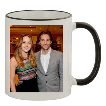 Bradley Cooper 11oz Colored Rim & Handle Mug