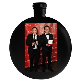 Bradley Cooper Round Flask