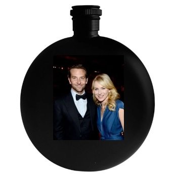 Bradley Cooper Round Flask