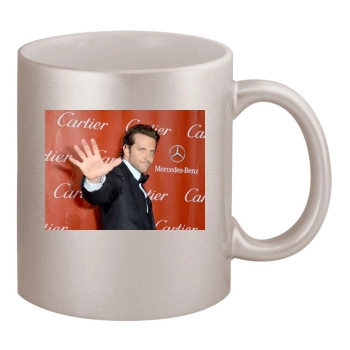 Bradley Cooper 11oz Metallic Silver Mug