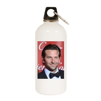 Bradley Cooper White Water Bottle With Carabiner