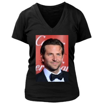 Bradley Cooper Women's Deep V-Neck TShirt