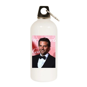 Bradley Cooper White Water Bottle With Carabiner