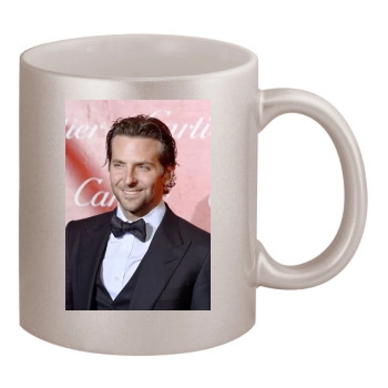 Bradley Cooper 11oz Metallic Silver Mug