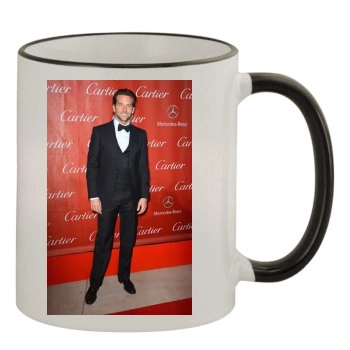 Bradley Cooper 11oz Colored Rim & Handle Mug