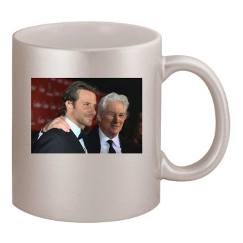 Bradley Cooper 11oz Metallic Silver Mug