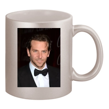 Bradley Cooper 11oz Metallic Silver Mug