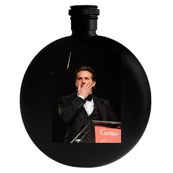 Bradley Cooper Round Flask