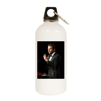 Bradley Cooper White Water Bottle With Carabiner