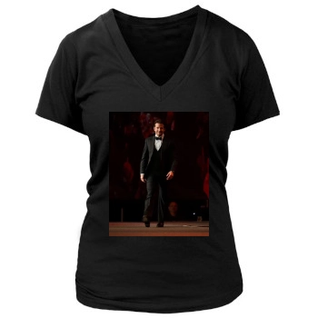 Bradley Cooper Women's Deep V-Neck TShirt