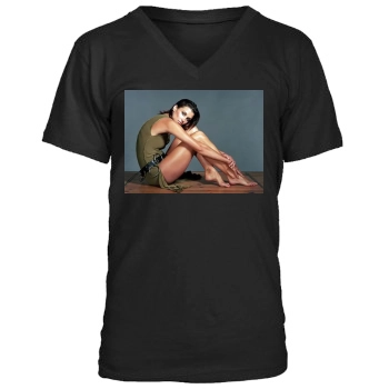 Bridget Moynahan Men's V-Neck T-Shirt