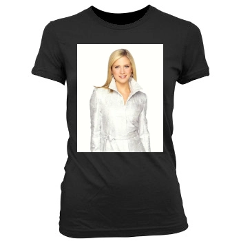 Brittany Snow Women's Junior Cut Crewneck T-Shirt