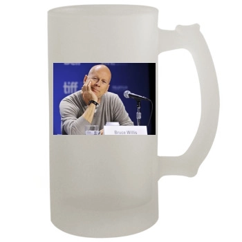 Bruce Willis 16oz Frosted Beer Stein