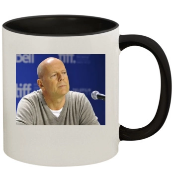 Bruce Willis 11oz Colored Inner & Handle Mug