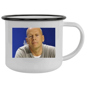 Bruce Willis Camping Mug