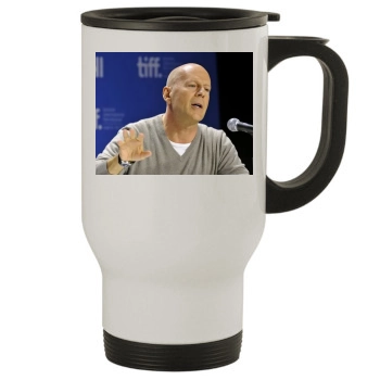 Bruce Willis Stainless Steel Travel Mug