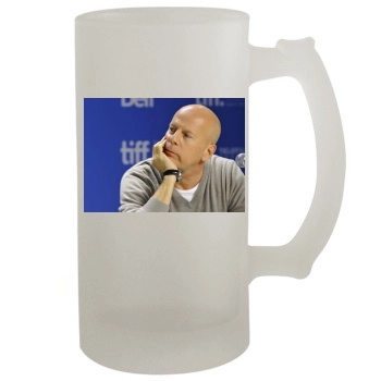 Bruce Willis 16oz Frosted Beer Stein