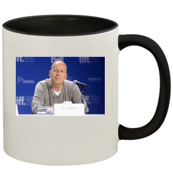 Bruce Willis 11oz Colored Inner & Handle Mug