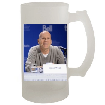 Bruce Willis 16oz Frosted Beer Stein