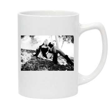 Cameron Diaz 14oz White Statesman Mug