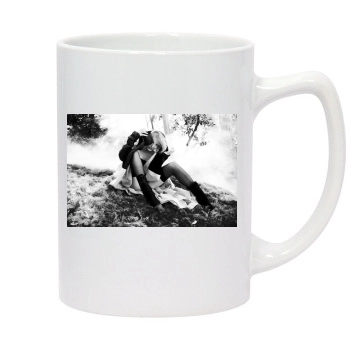 Cameron Diaz 14oz White Statesman Mug