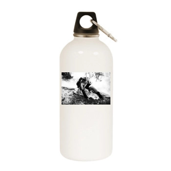 Cameron Diaz White Water Bottle With Carabiner