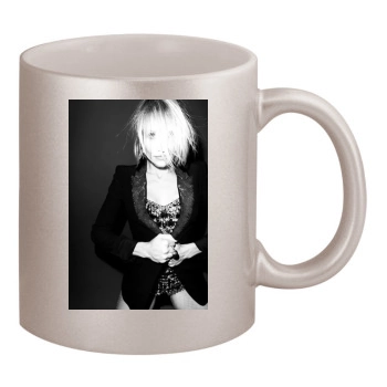 Cameron Diaz 11oz Metallic Silver Mug