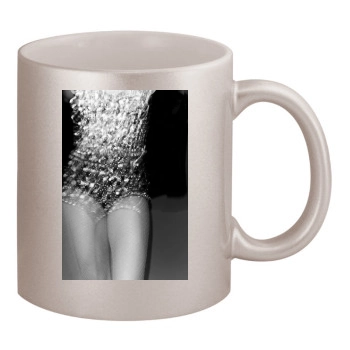 Cameron Diaz 11oz Metallic Silver Mug