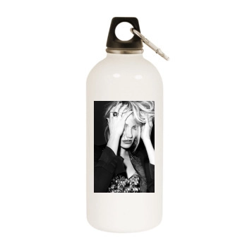 Cameron Diaz White Water Bottle With Carabiner