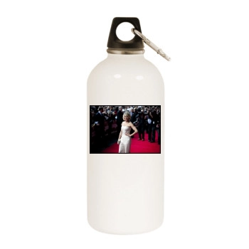 Cameron Diaz White Water Bottle With Carabiner