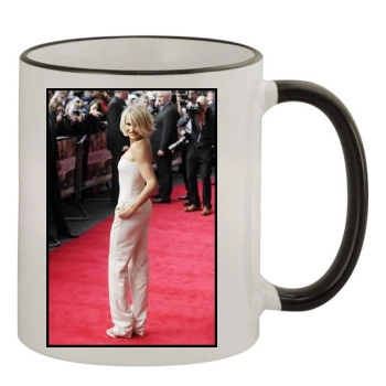 Cameron Diaz 11oz Colored Rim & Handle Mug