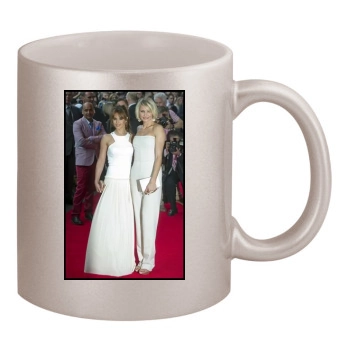 Cameron Diaz 11oz Metallic Silver Mug