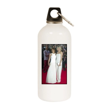 Cameron Diaz White Water Bottle With Carabiner