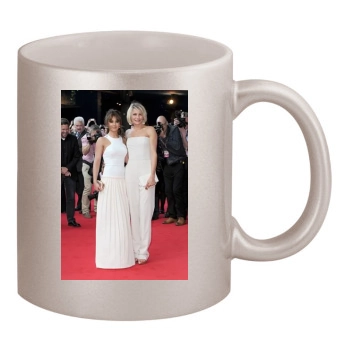 Cameron Diaz 11oz Metallic Silver Mug