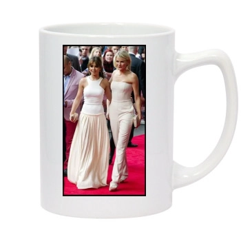 Cameron Diaz 14oz White Statesman Mug