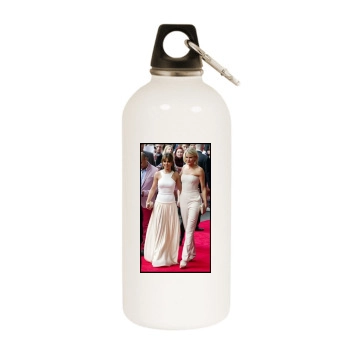 Cameron Diaz White Water Bottle With Carabiner