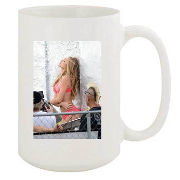 Candice Swanepoel 15oz White Mug