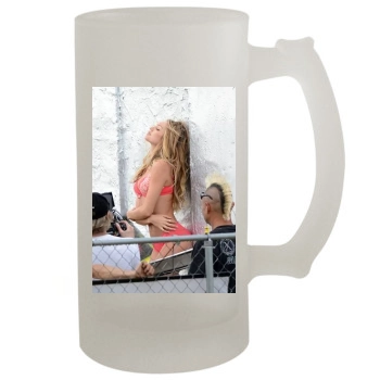 Candice Swanepoel 16oz Frosted Beer Stein