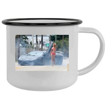 Candice Swanepoel Camping Mug