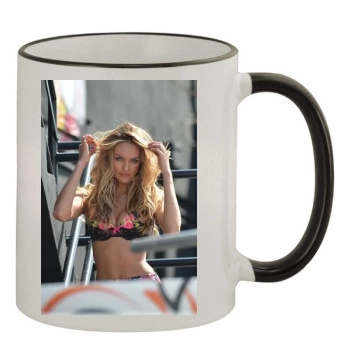 Candice Swanepoel 11oz Colored Rim & Handle Mug