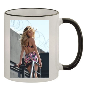 Candice Swanepoel 11oz Colored Rim & Handle Mug