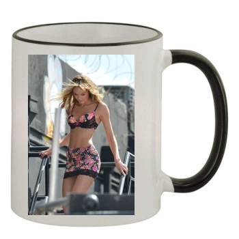 Candice Swanepoel 11oz Colored Rim & Handle Mug