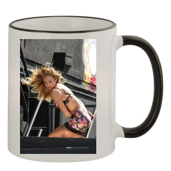 Candice Swanepoel 11oz Colored Rim & Handle Mug