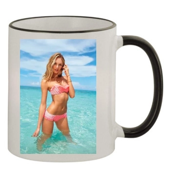 Candice Swanepoel 11oz Colored Rim & Handle Mug