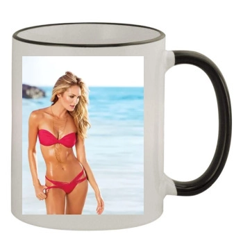 Candice Swanepoel 11oz Colored Rim & Handle Mug