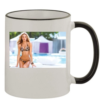 Candice Swanepoel 11oz Colored Rim & Handle Mug