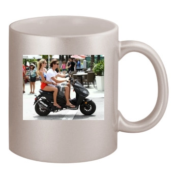 Candice Swanepoel 11oz Metallic Silver Mug