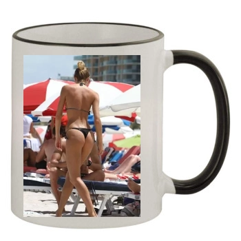 Candice Swanepoel 11oz Colored Rim & Handle Mug